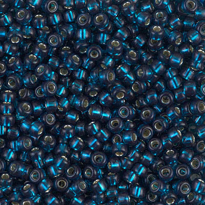 青い石様 8/0 Dyed S/L Blue Zircon Miyuki Seed Bead 25g – Auntie's Beads Direct